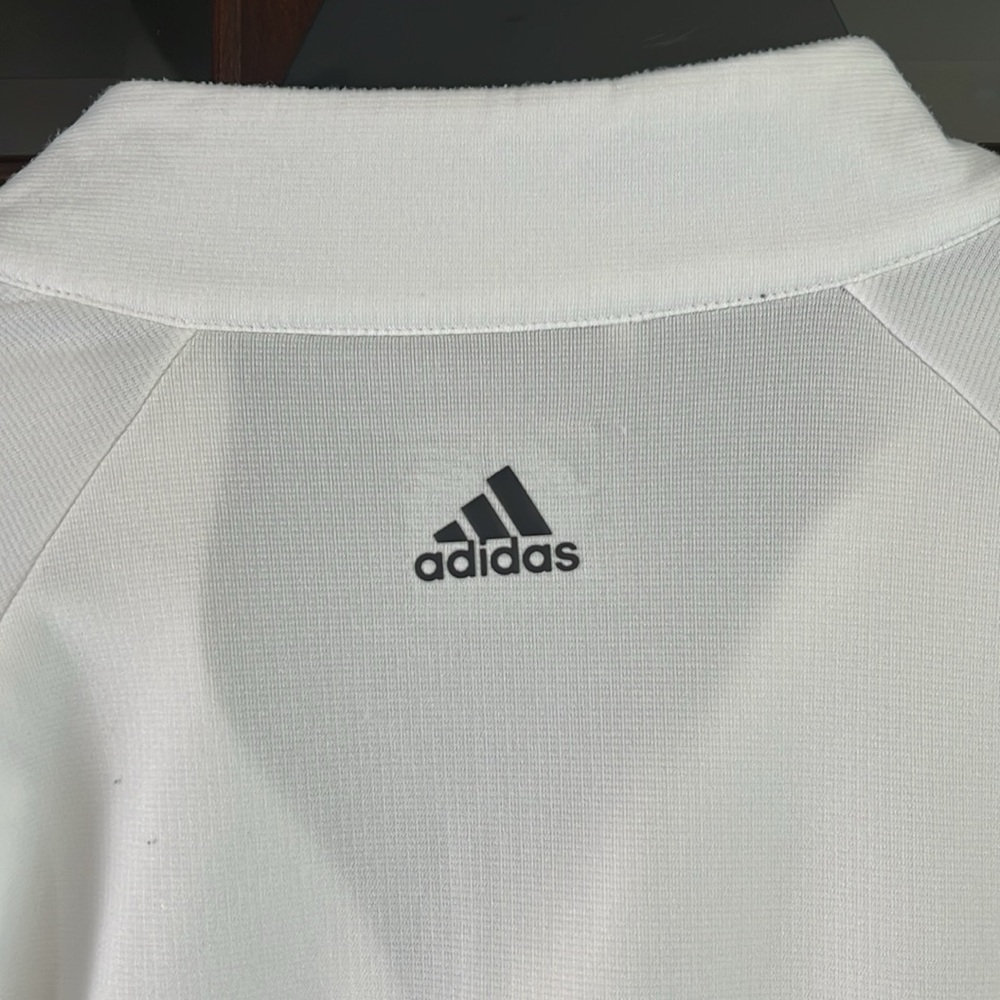 Adidas Long Sleeve Zip Front Golf Jersey. Size L - Picture 7 of 8